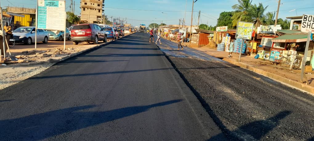 Asphalt Overlay from Tsuibleoo-Adjorman Roundabout Street