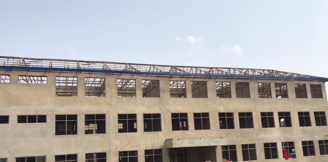 Construction of Girls' Dormitory at Amaniampong SHS