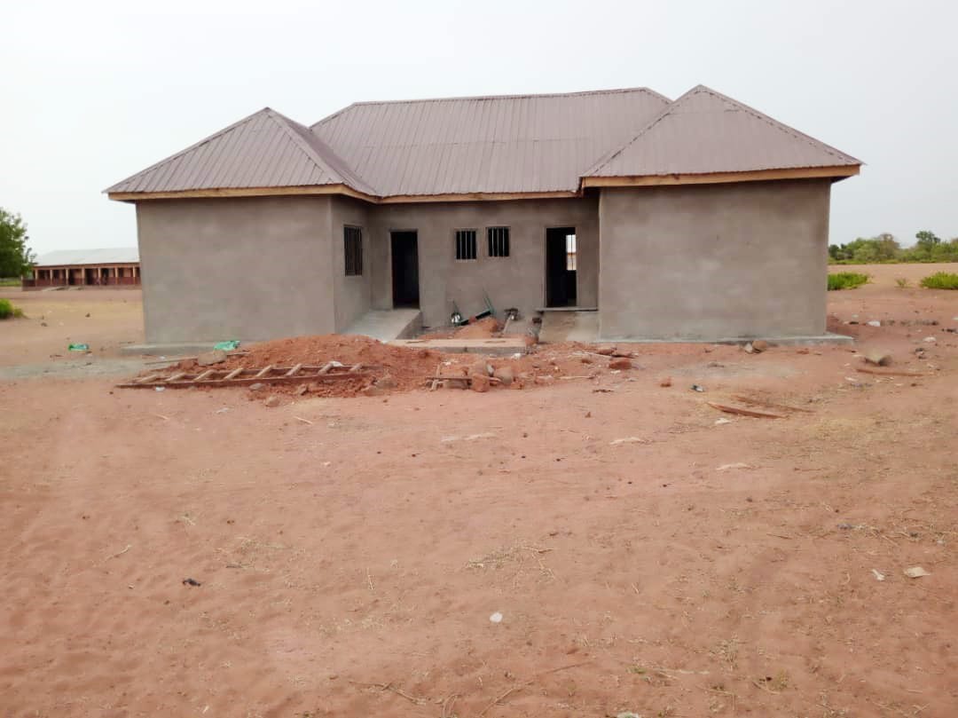Construction of 3 bedrooms Nurses'  Quarters at Yagaba