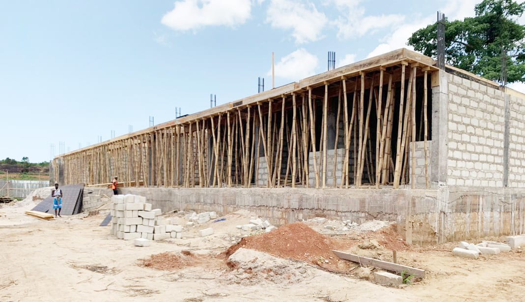 Construction of 36 No. Lockable Stores at Mankessim