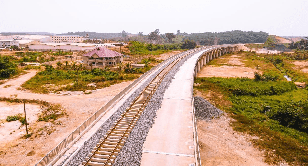 Construction of Standard Gauge Railway Line from Kojokrom to Manso and Railway Station
