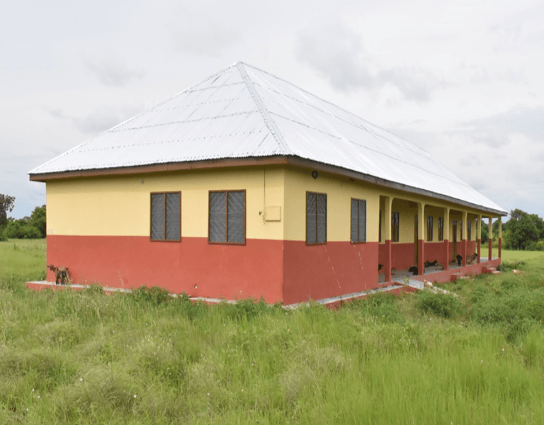 Construction of 3- unit classroom block at Jang