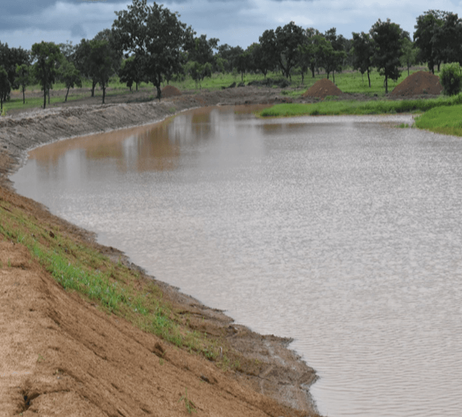 Construction of Small Earth Dam (1V1D) at Tangasie