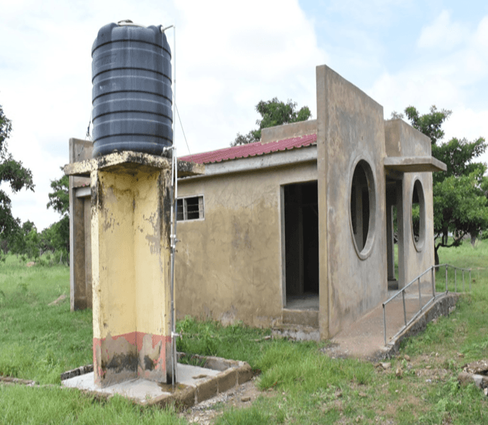 Construction of 10 Seater Water Closet Toilet with Mechanized Borehole at Nadowli Training College