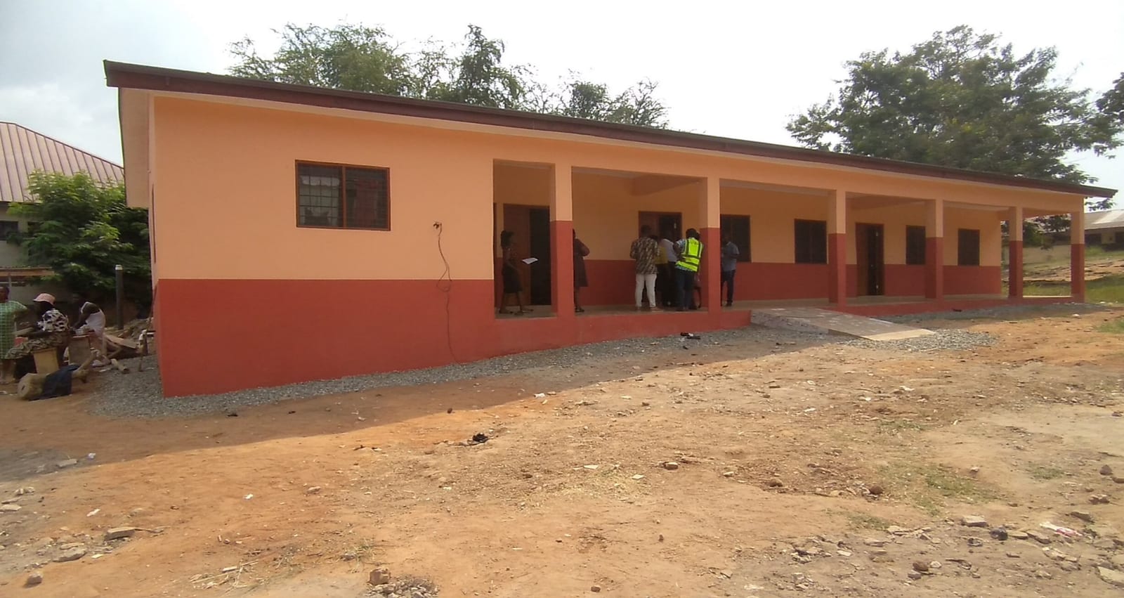 Construction of 2-Unit KG Block for Nana Kwaku Boateng 'A' School