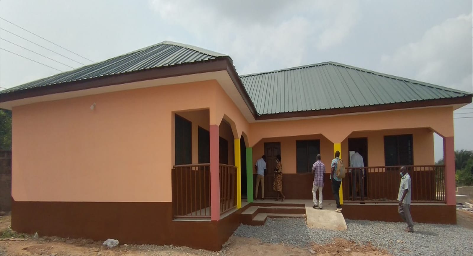 Construction of KG Classroom Block with Ancillary Facilities at Simpoamiensa