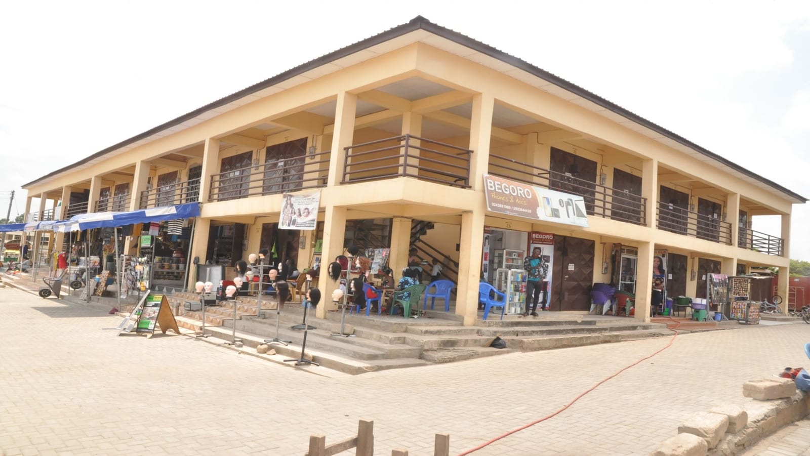 Construction of 2-Storey 34No. Lockable Stores at Former Children's Park