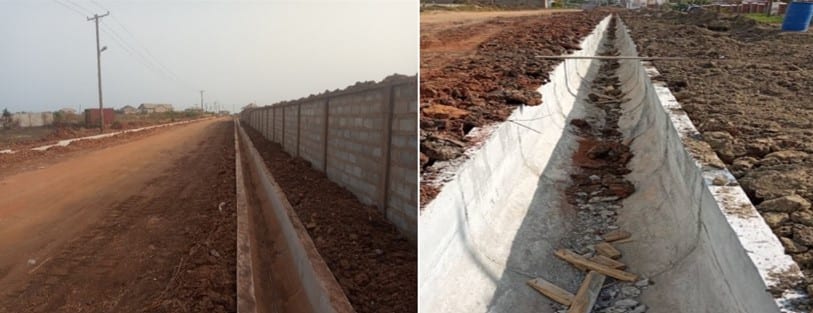 Drainage Works at Community 25 Near Devtraco Area