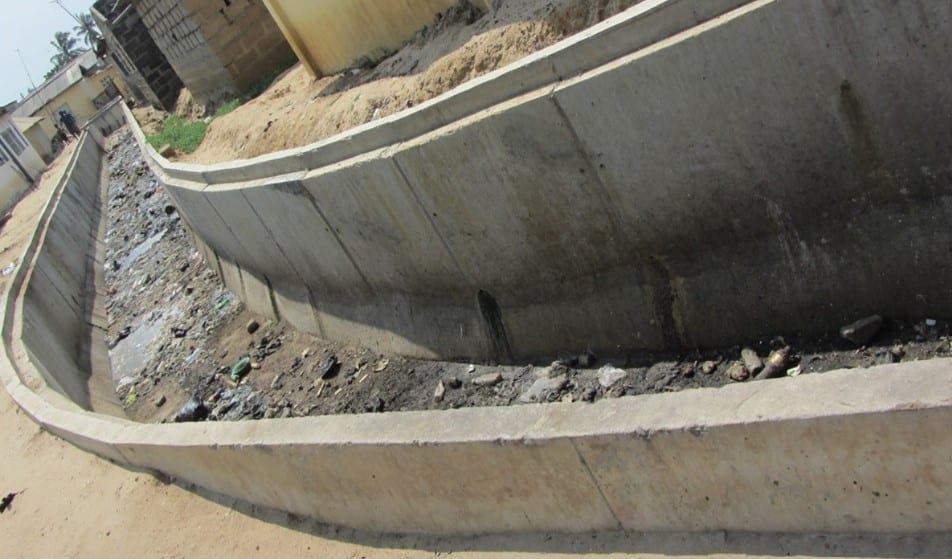 Construction of 2X1-Meter Storm Drain at Old Ningo
