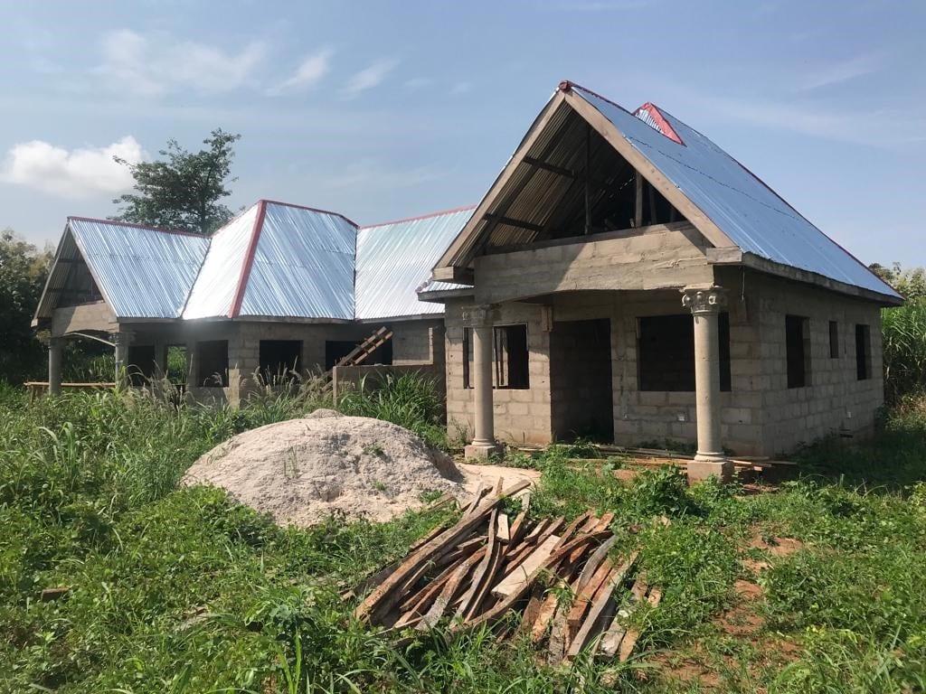 Construction of 1No. 2-Bedroom Semi-Detached Health Staff Quarters at Busunya