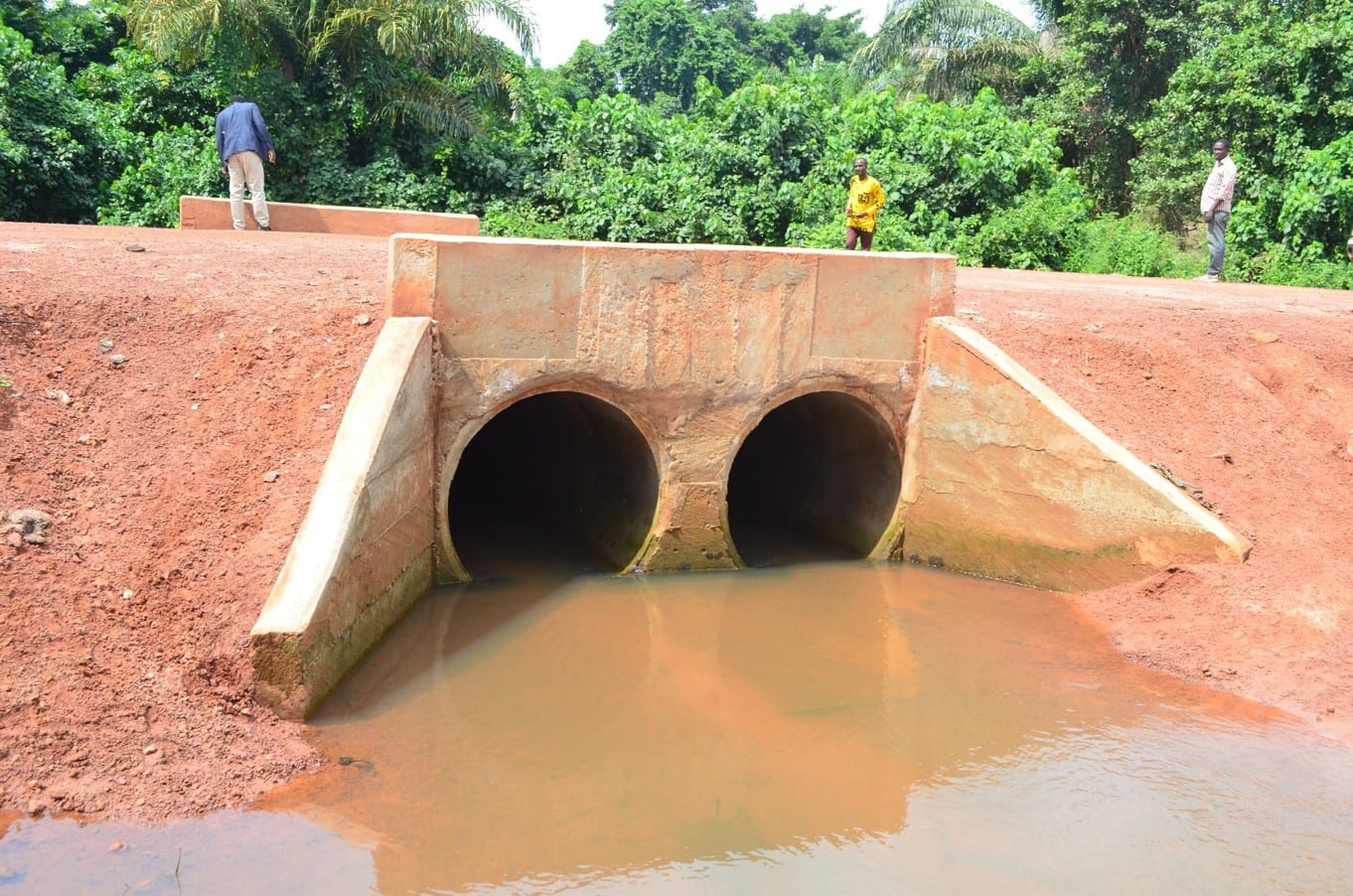 Construction of 1No. 8m Culvert at Bono Manso-Kranka Road