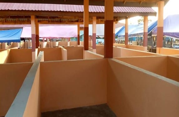 Construction of 4No. 20-Unit Open Market Sheds at Battor Market