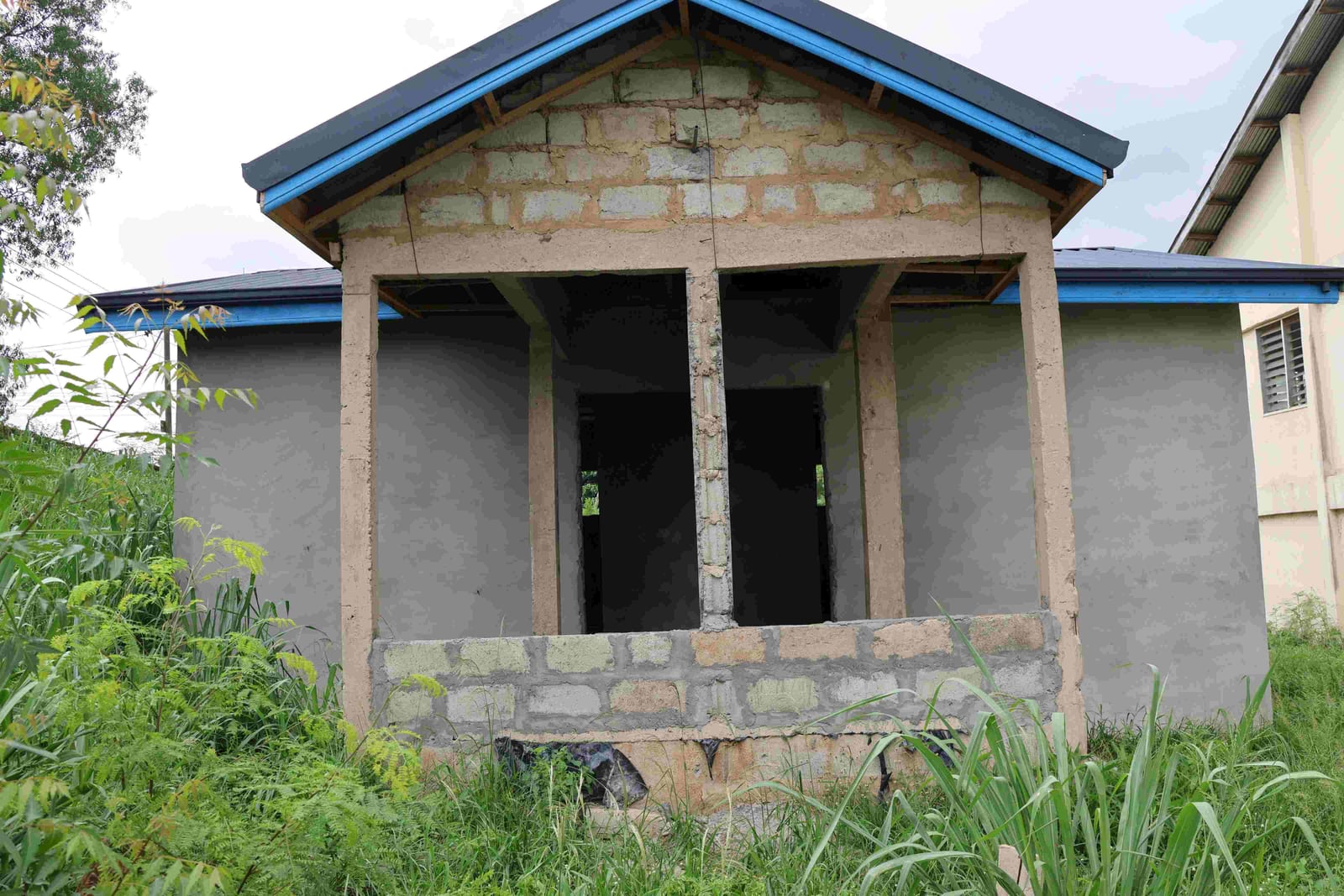 Construction of 10 -Seater WC With Borehole At St Martins SHS