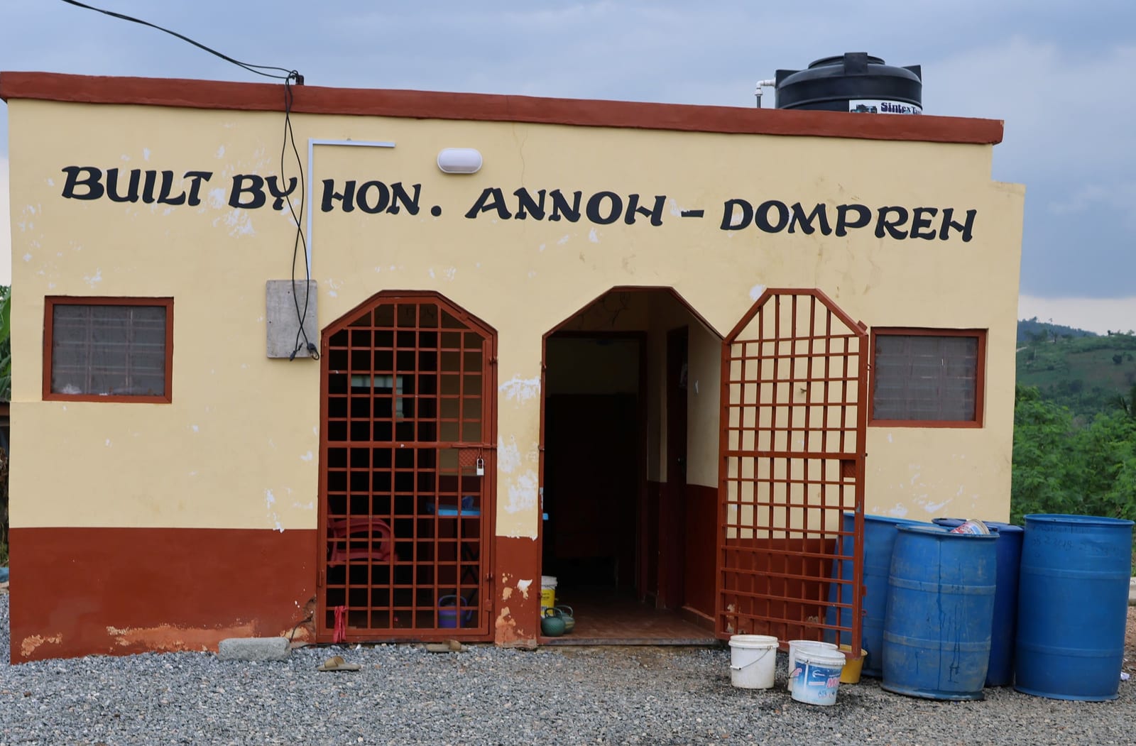 Construction of 10 -Seater WC With Borehole at Darmang M/A JHS