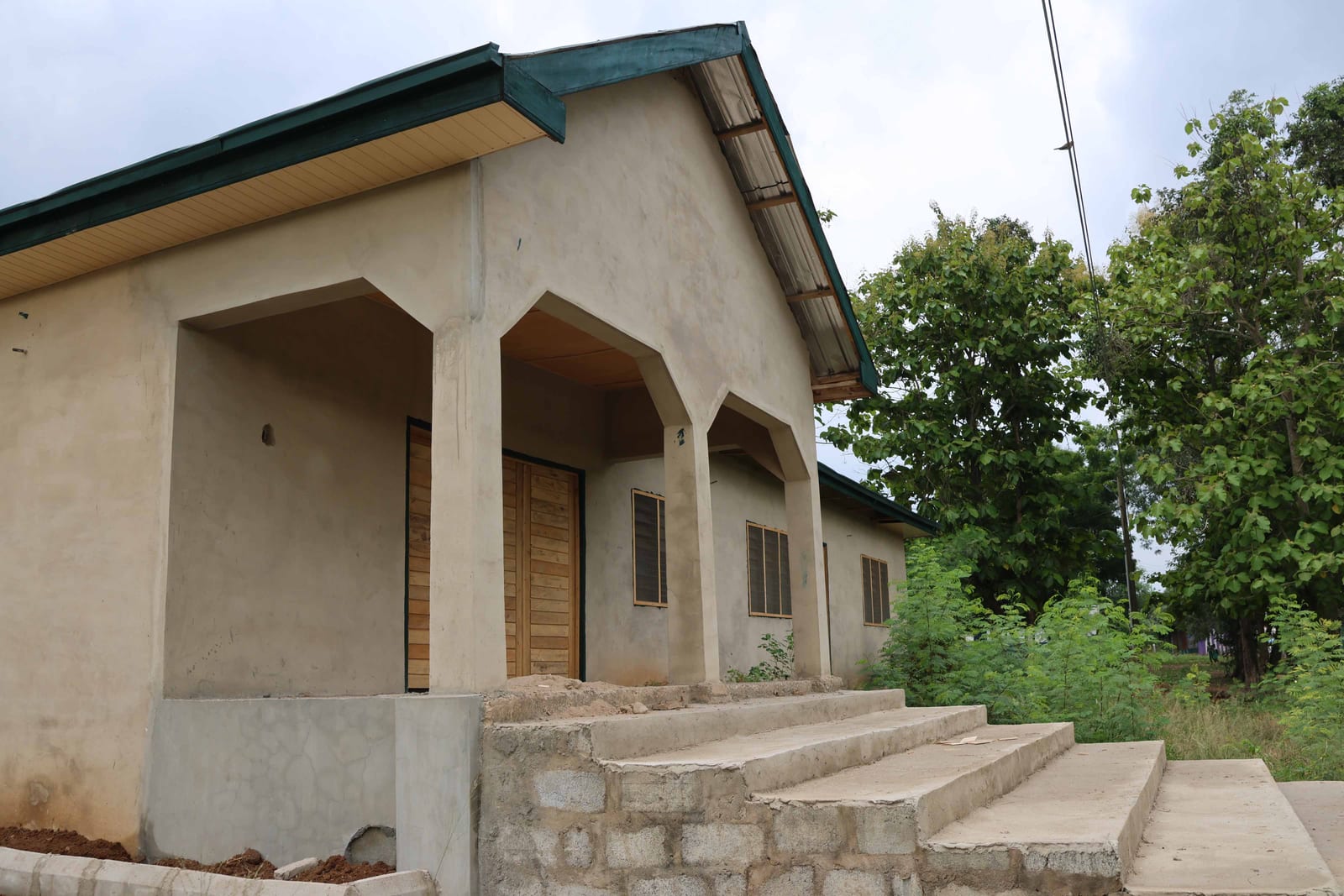 Construction of CHPS Compound at Sakyikrom