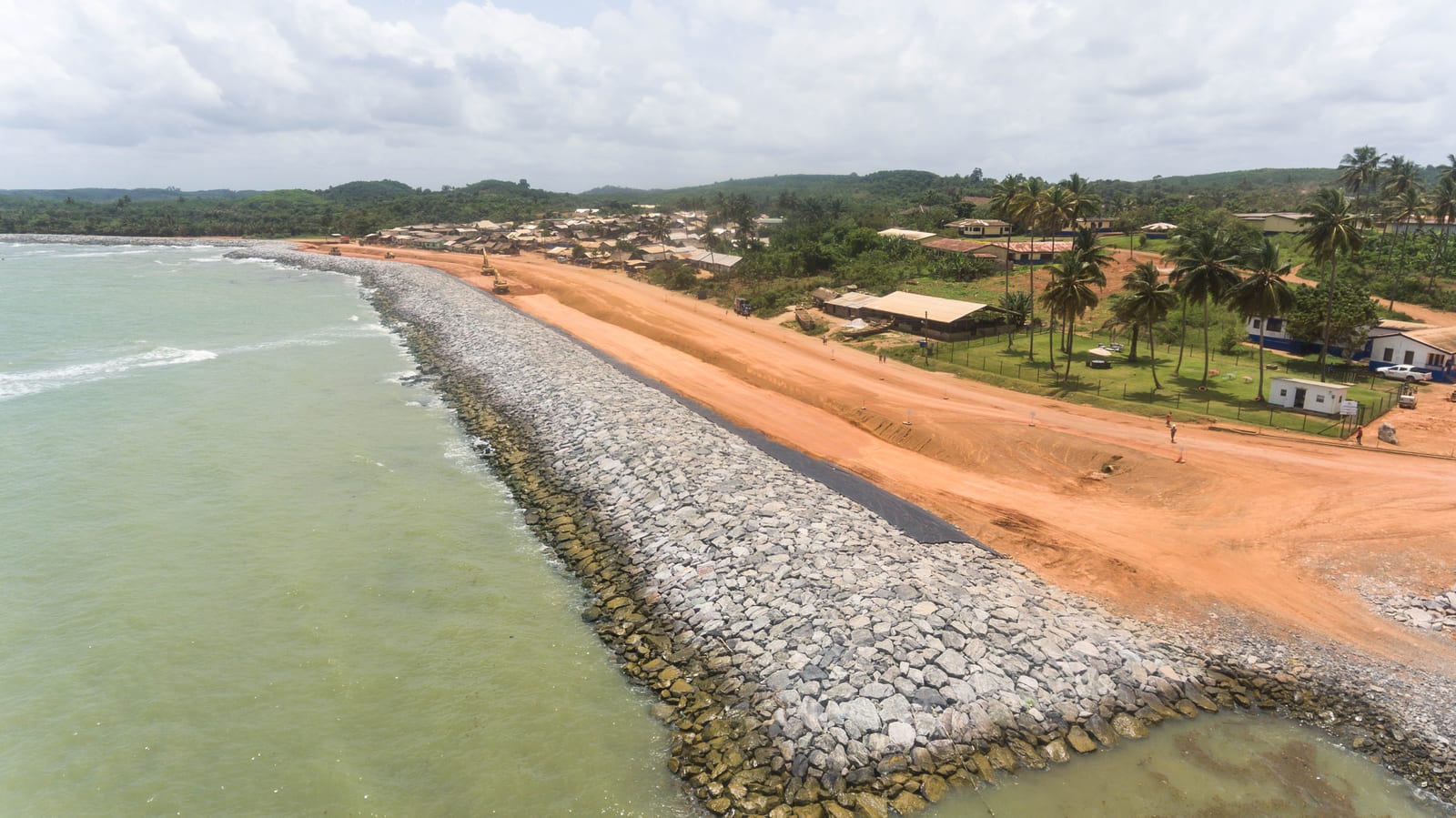 Coastal Protection Works - Axim Sea Defence Project