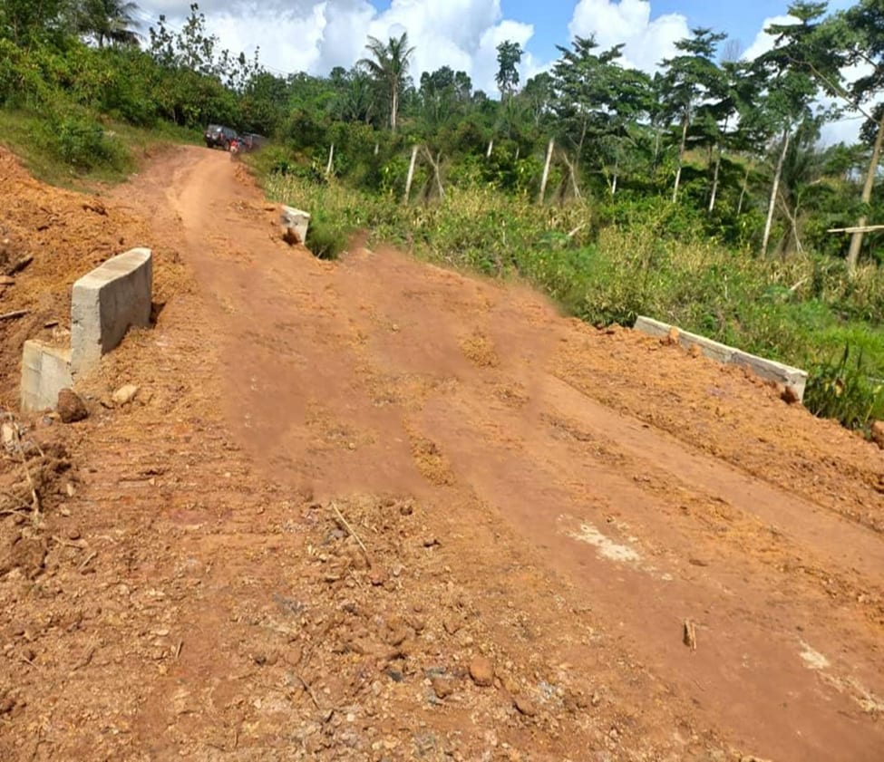 Construction of 1No. Pipe and 1No. 2pipe Culvert of 0,9m Diameter and 8 Meters Wide at Ampansie