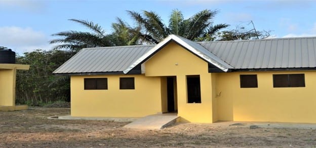 Construction of 6-Seater Water Closet Toilet with Overhead Poly Tank