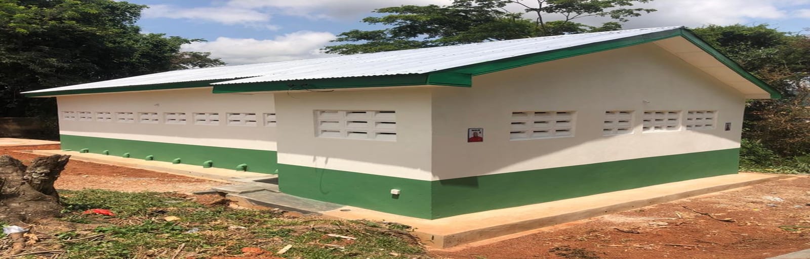 20-Seater WC Toilet Facility With Mechanized Borehole at CKC SHS