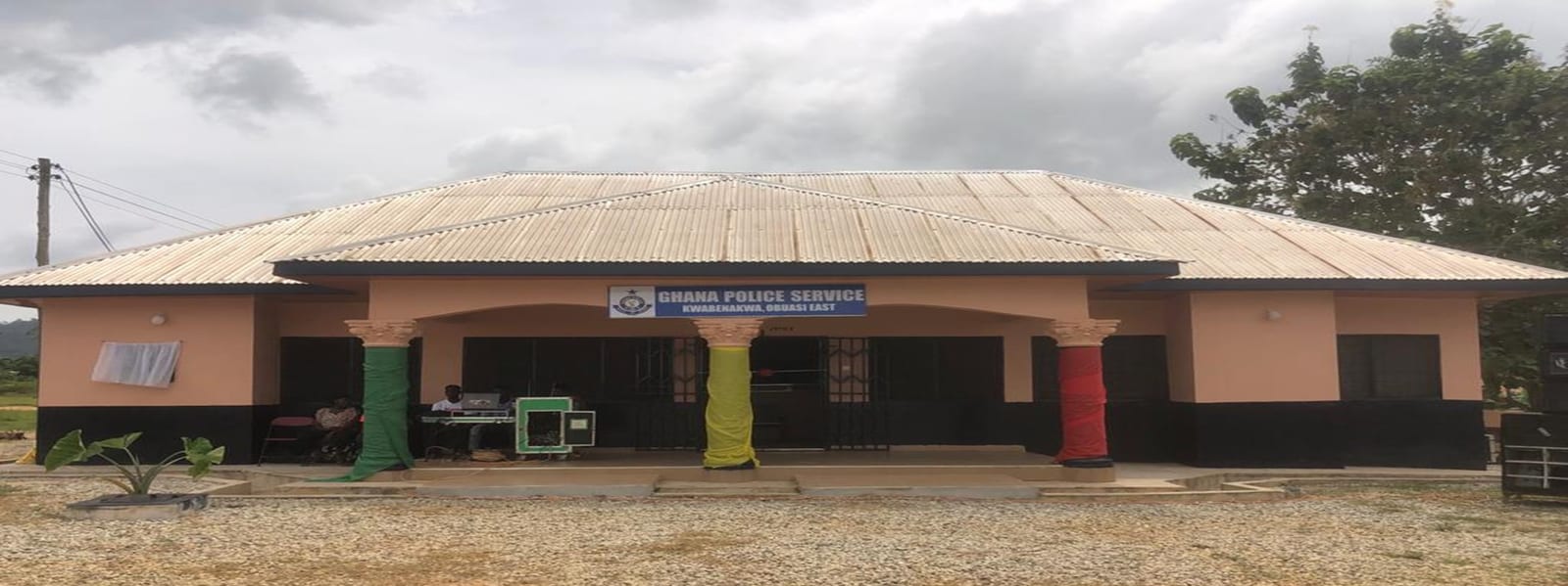 Police Station With Mechanized Borehole At Kwabenakwa