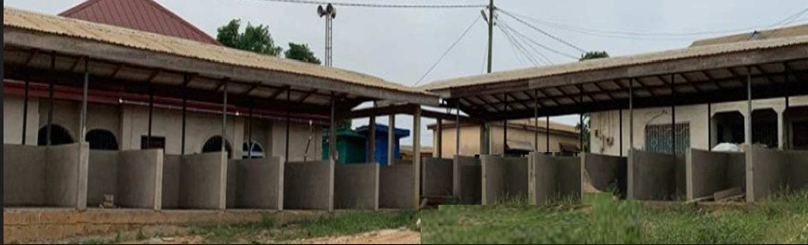 Construction of Market Sheds