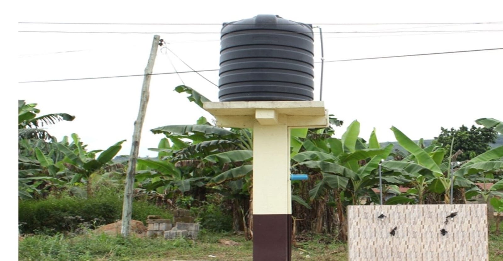 Construction of Borehole at Domeabra