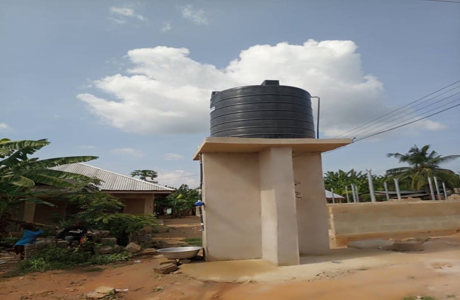 Construction of Borehole at Kwabenakwa Market