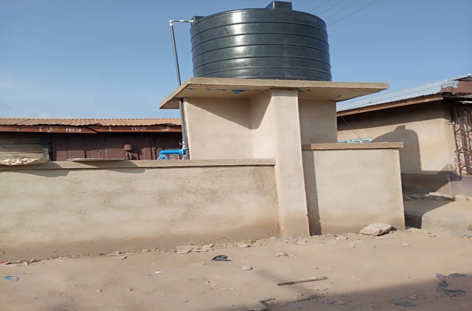 Construction of Borehole at Kwabrafoso Market