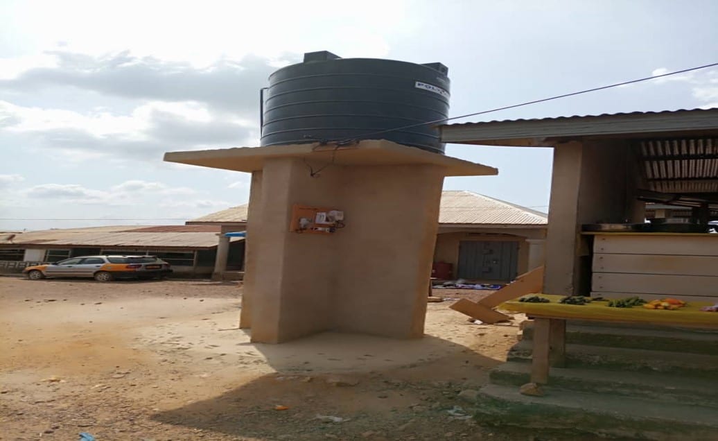 Construction of Borehole at Pomposo Market