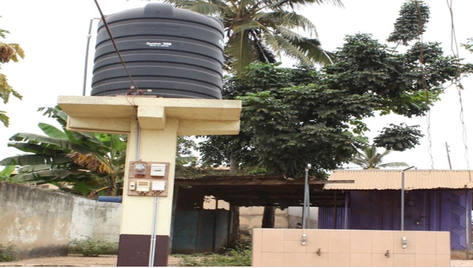 Construction of Borehole at Pomposo Nankabam
