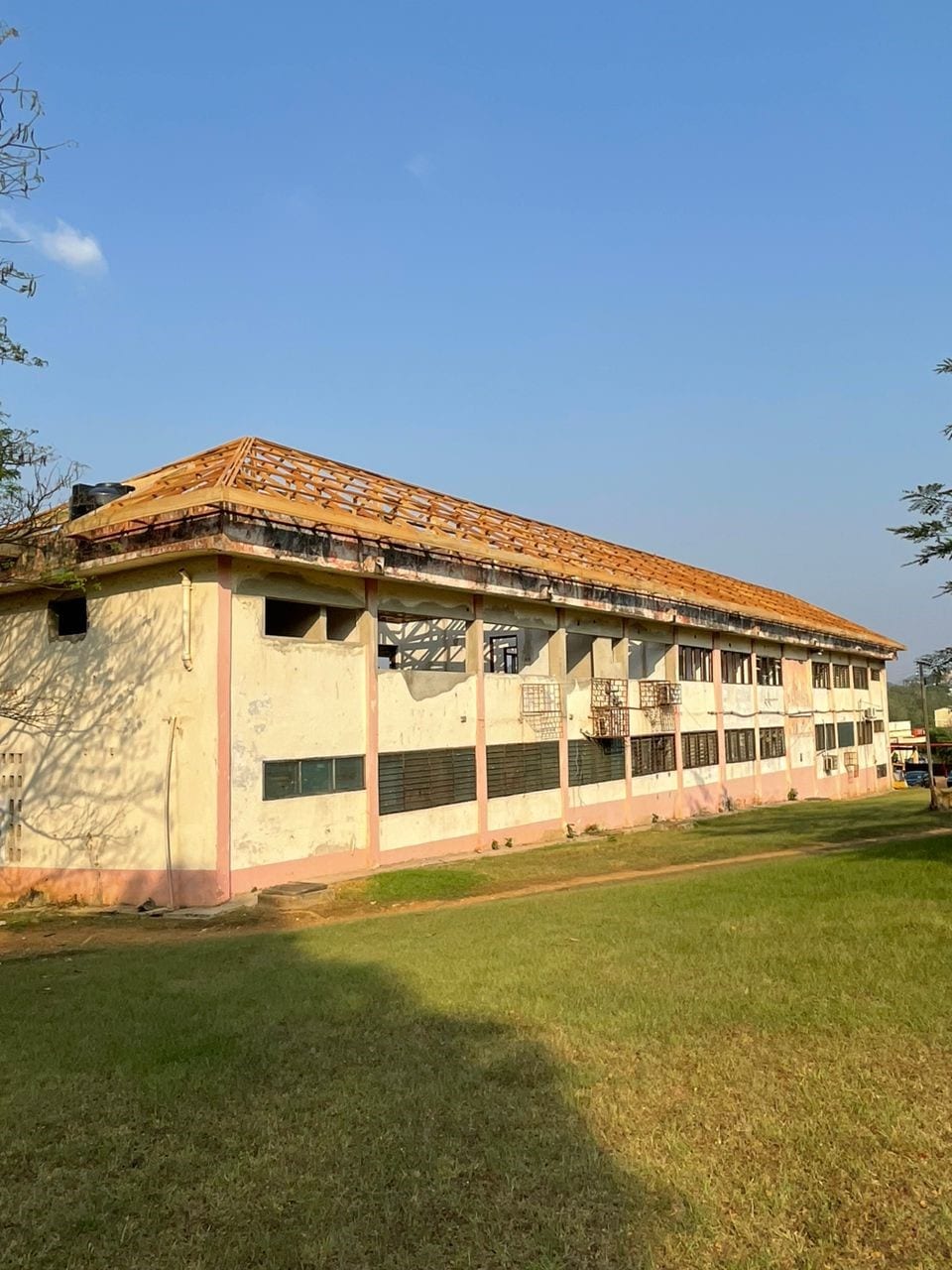 Renovation Works (Re-Roofing) at Obuasi Municipal Assembly Main office