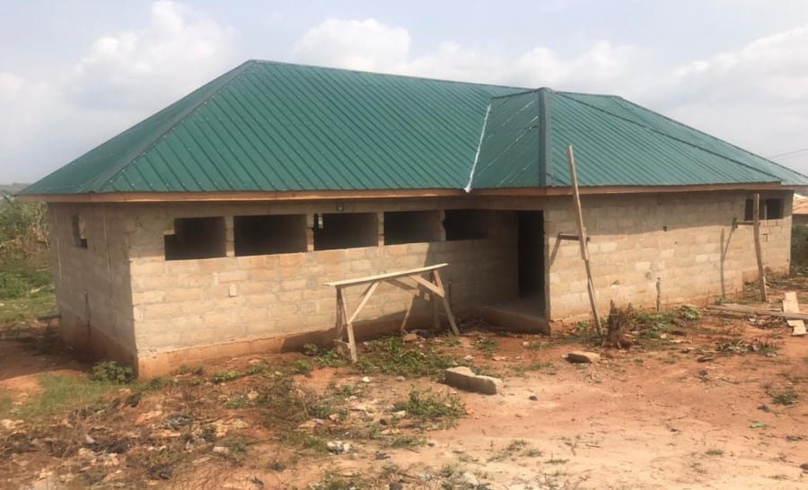 20 Seater Water Closet Toilet with Mechanized Borehole at Abofour Old Town