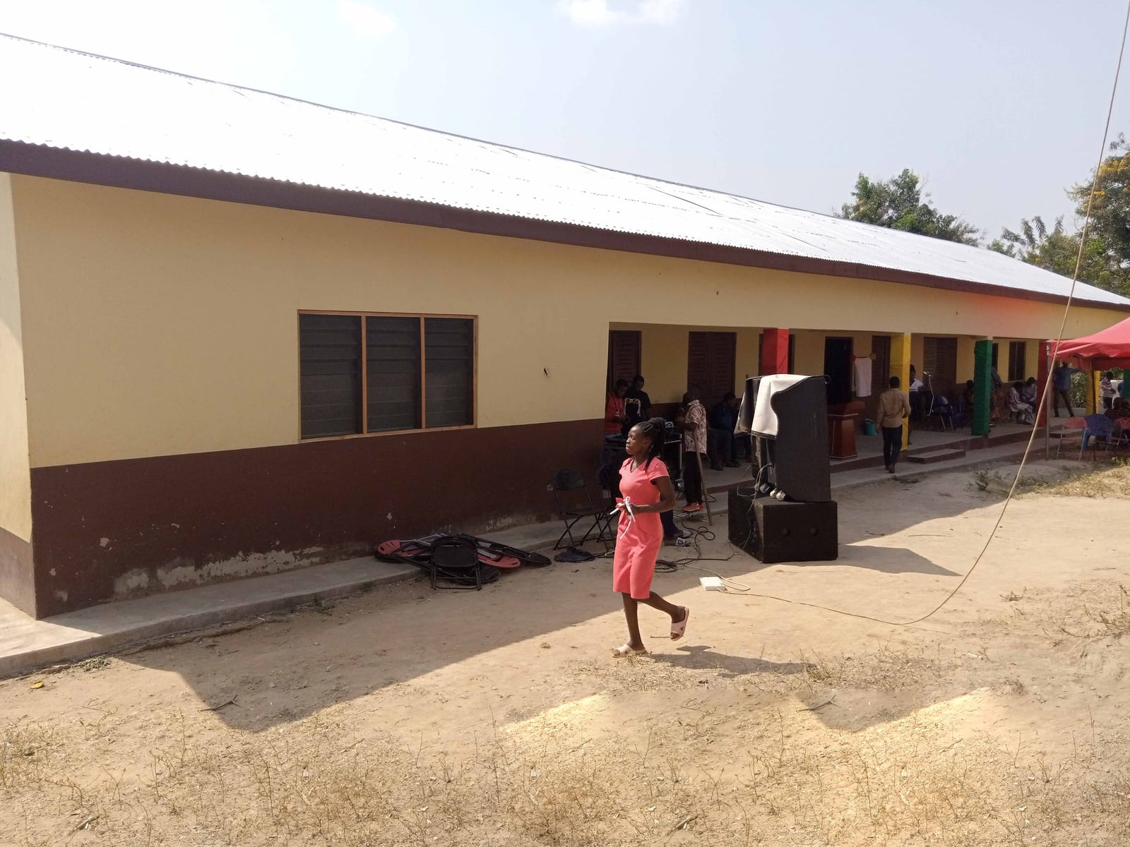 Construction of 1No 3 Unit Classroom Block at Brehuma