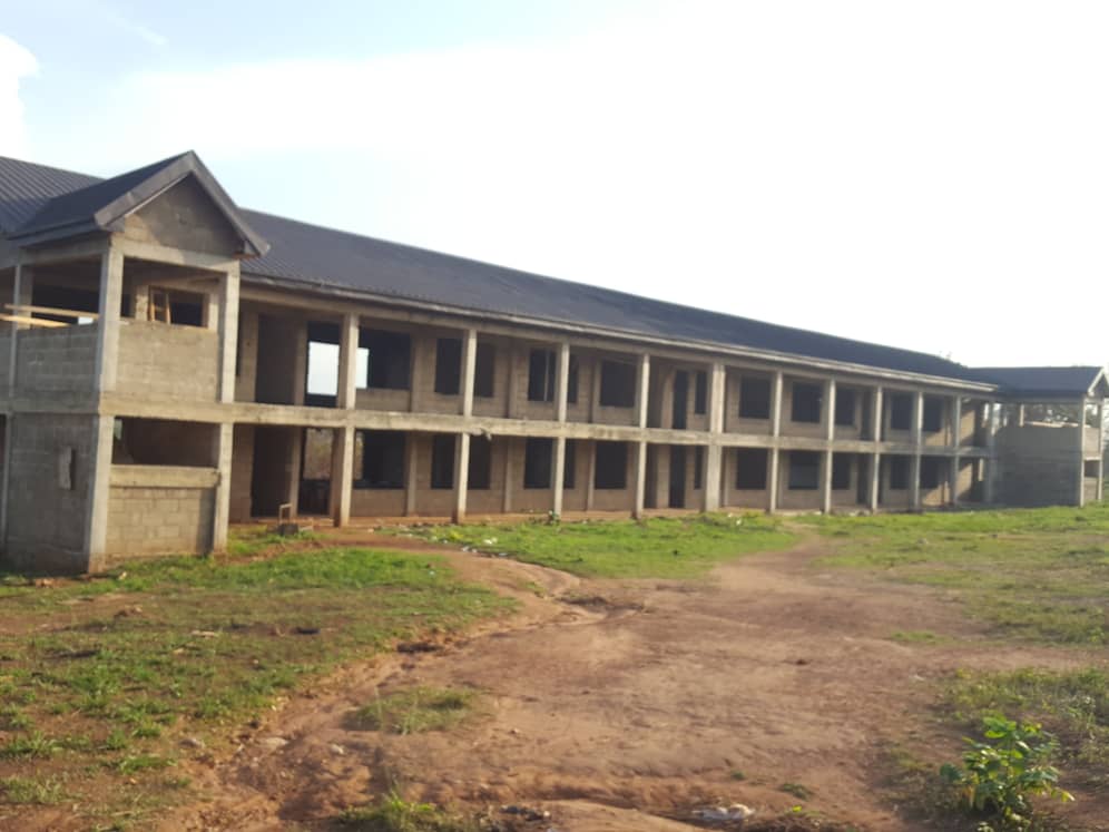 Construction of 1 No 2 Storey 12 Unit Classroom Block at Nkenkaasu SHS