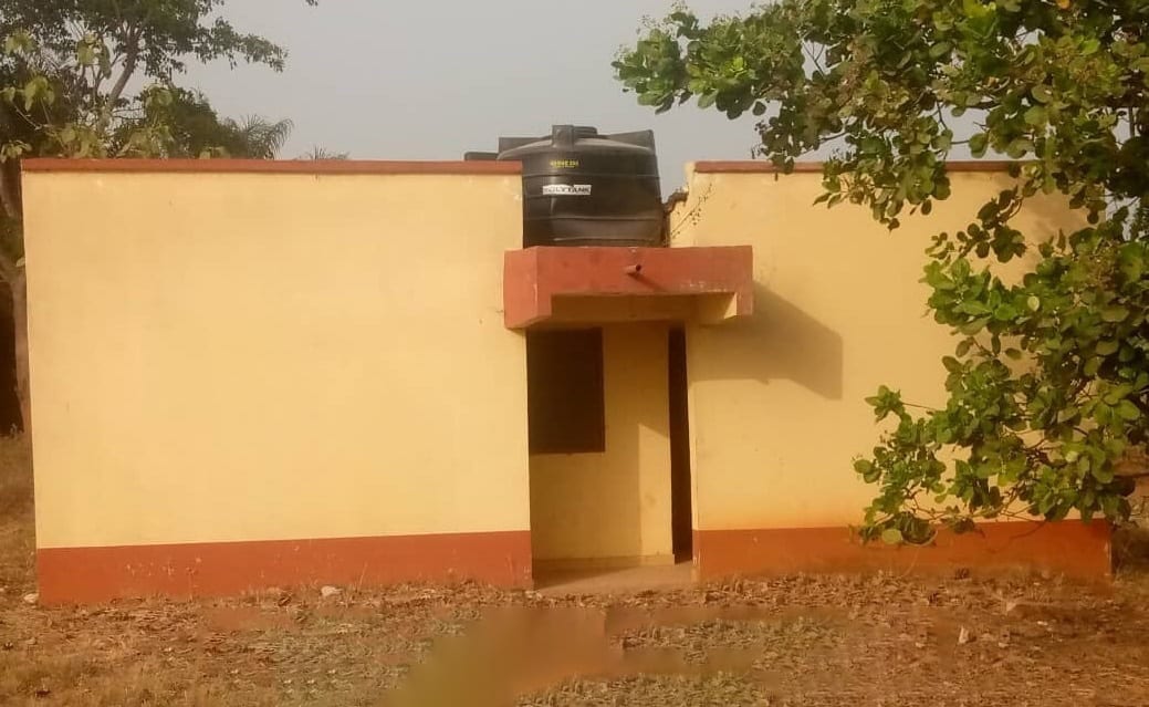 Construction of 1No 10 Seater Toilet Facility at Wiafe Akenten SHS