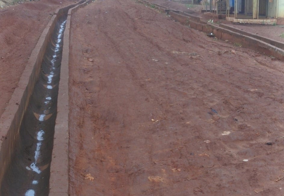Reshaping of Afrancho-Fante Feeder Road
