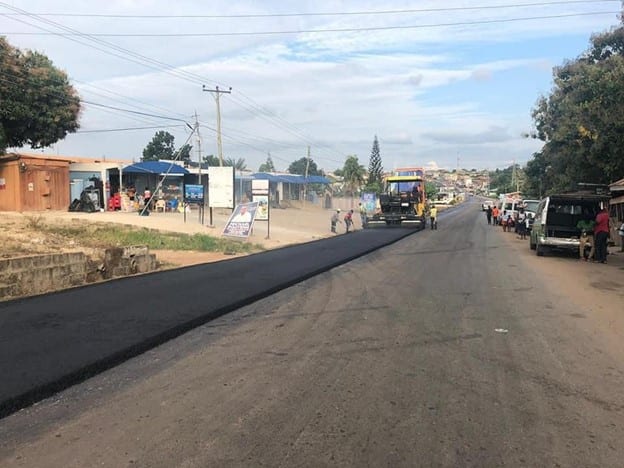 Bitumen Surface Dressing Of Awomaso Jn - Apromase V.O Anwomaso Town Roads