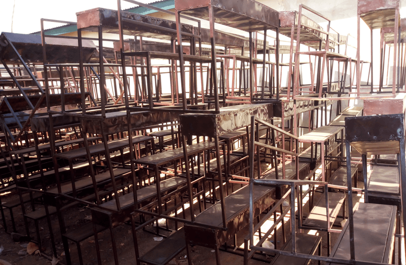 Supply of 150 Metal Dual Desks to Yoo Rc and Savelugu Experimental Primary School