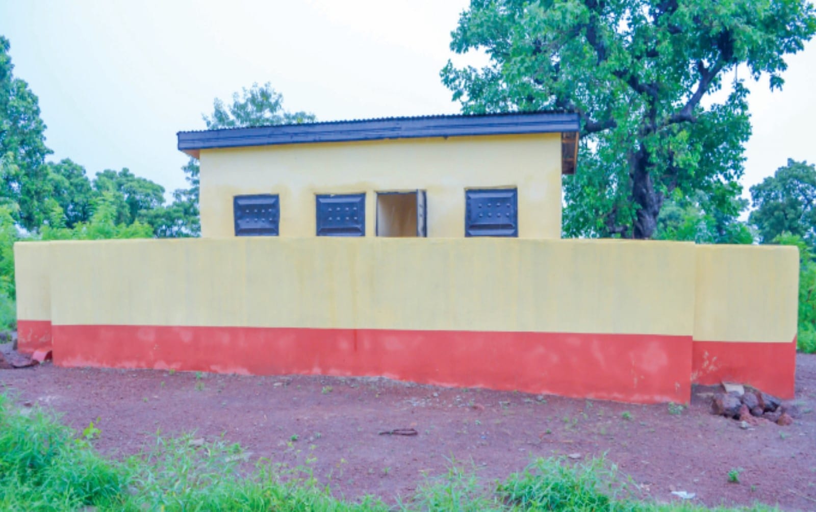 Construction of 4 Seater Kvip Toilet Facility at Botingli Primary School