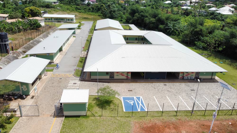 Construction of District Hospital at Akontombra