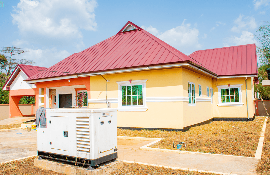 Construction of District Judge Residence at Akontombra