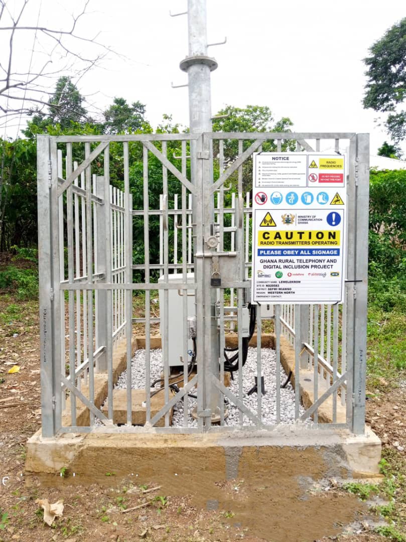 Ghana Rural Telephony and Digital Inclusion Project at Lewelkrom