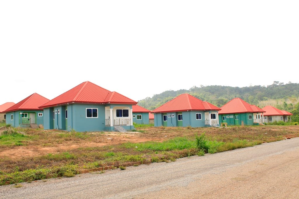 Construction of State Housing Project At Sefwi Wiawso