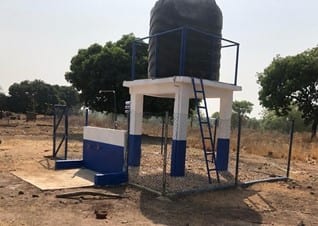 Mechanized Community Water System at Dwinase
