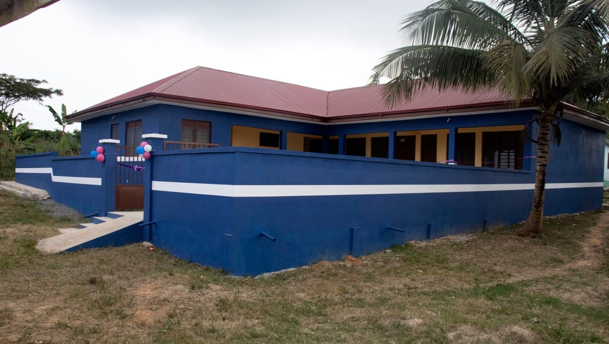 Construction of 2-Unit Classroom Block with Ancillary Facilities and Enclosed Fencing at Ahanta Akromakrom