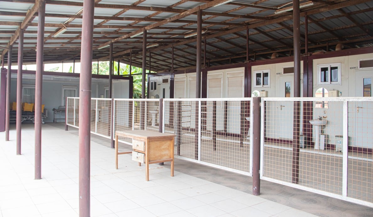 COVID-19 Holding and Treatment Centres at Effia Nkwanta