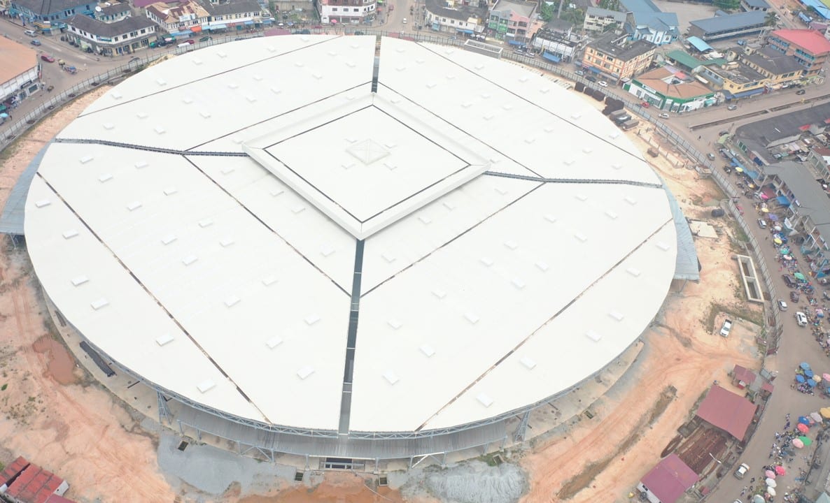 Reconstruction of Market Circle at Takoradi