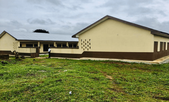 Construction of 1No. 6Unit classroom block at Odumase