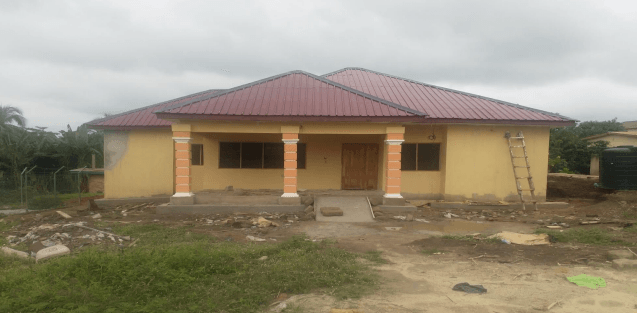 Construction of 1No. 3 bedroom residential Bungalow for Medical Doctor at Nsuta