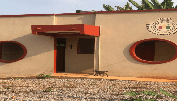 Construction of 10seater Water Closet toilet at Atonsu